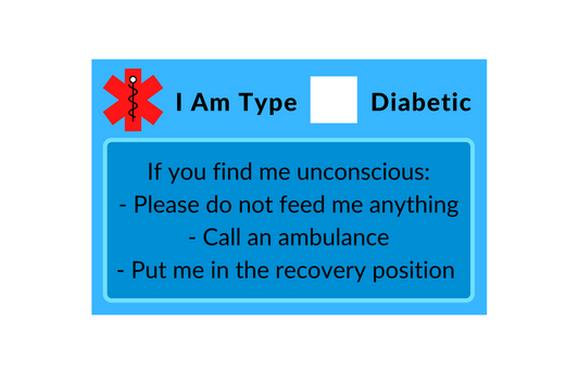 diabetes ID card